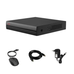 CP Plus 16 Channel Full HD DVR | Supports Up to 2.4MP Cameras | H.265+ Compression | 5-in-1 Hybrid DVR | HDMI & VGA Output | Black
