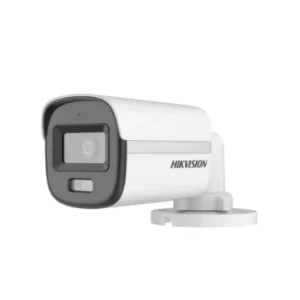 HIKVISION 2MP bullet color CCTV camera with 1080P Full HD video, outdoor weatherproof design, and DVR compatibility.