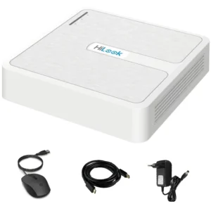HiLook NVR-108H-D 16-Channel Mini 1U Network Video Recorder with H.265+ Compression, 60 Mbps Bandwidth, HDMI & VGA Output and 6MP IP Camera Support