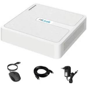 HiLook NVR-108H-D 4-Channel Mini 1U NVR with H.265+ Compression, 60 Mbps Bandwidth, HDMI and VGA Output