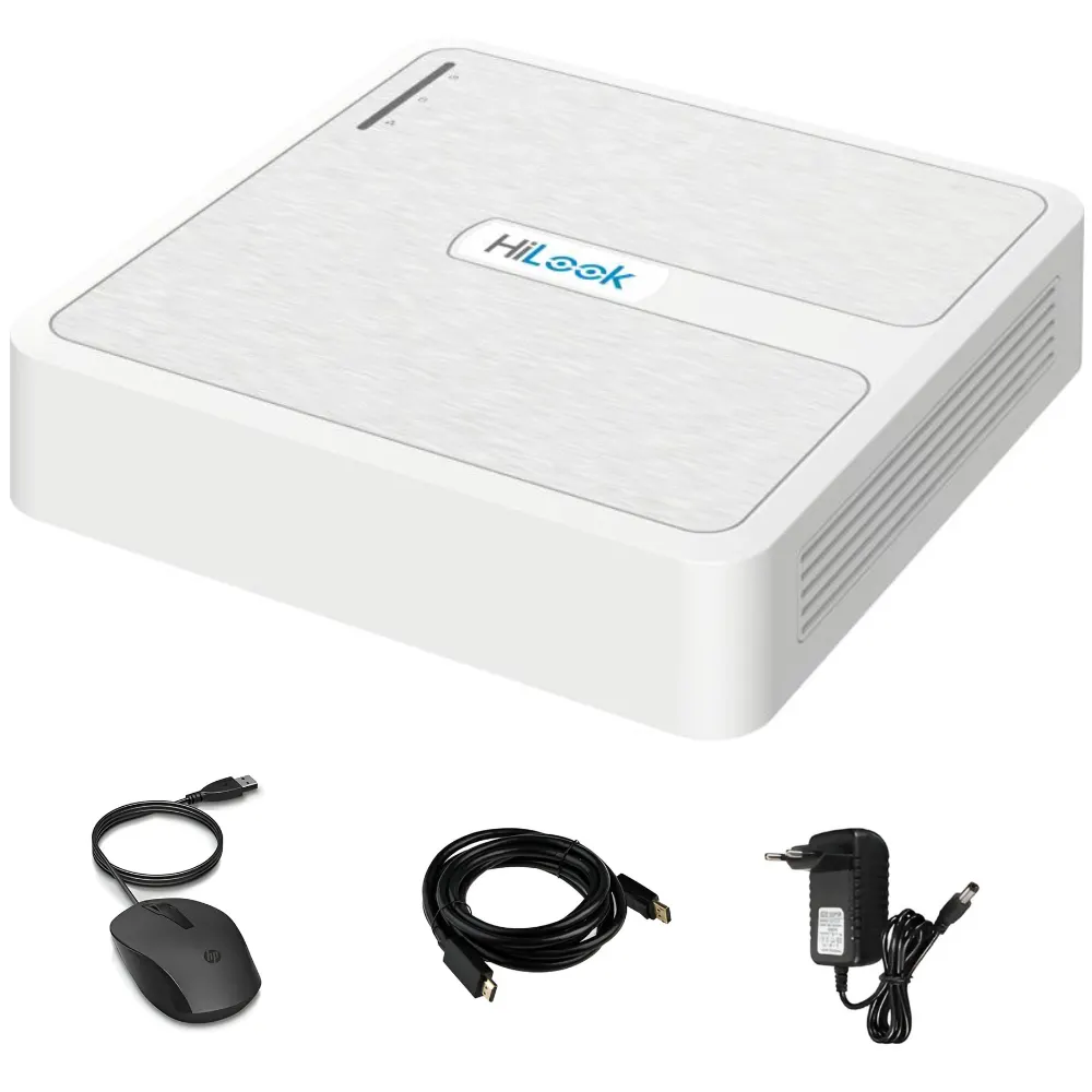 HiLook NVR-108H-D 8-Ch | H.265+ / H.265 / H.264+ / H.264 | 60 Mbps Bandwidth | HDMI & VGA Output 1 HiLook NVR-108H-D 8-Channel Network Video Recorder with H.265+ Compression, 60 Mbps Bandwidth, HDMI & VGA Output and 8 IP Camera Support