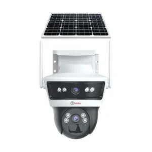Trueview 3+3MP Wireless 4G Solar PT Security Camera with 1296p Ultra HD, 4G SIM, Pan Tilt, Motion Detection, Waterproof Design and Two-Way Talk